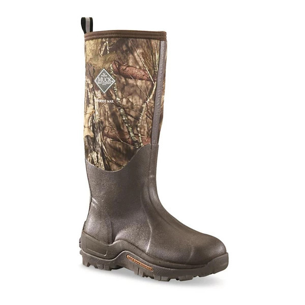Men's Muck Woody Max Rubber Boots 11 Mossy Oak Country | Scheels
