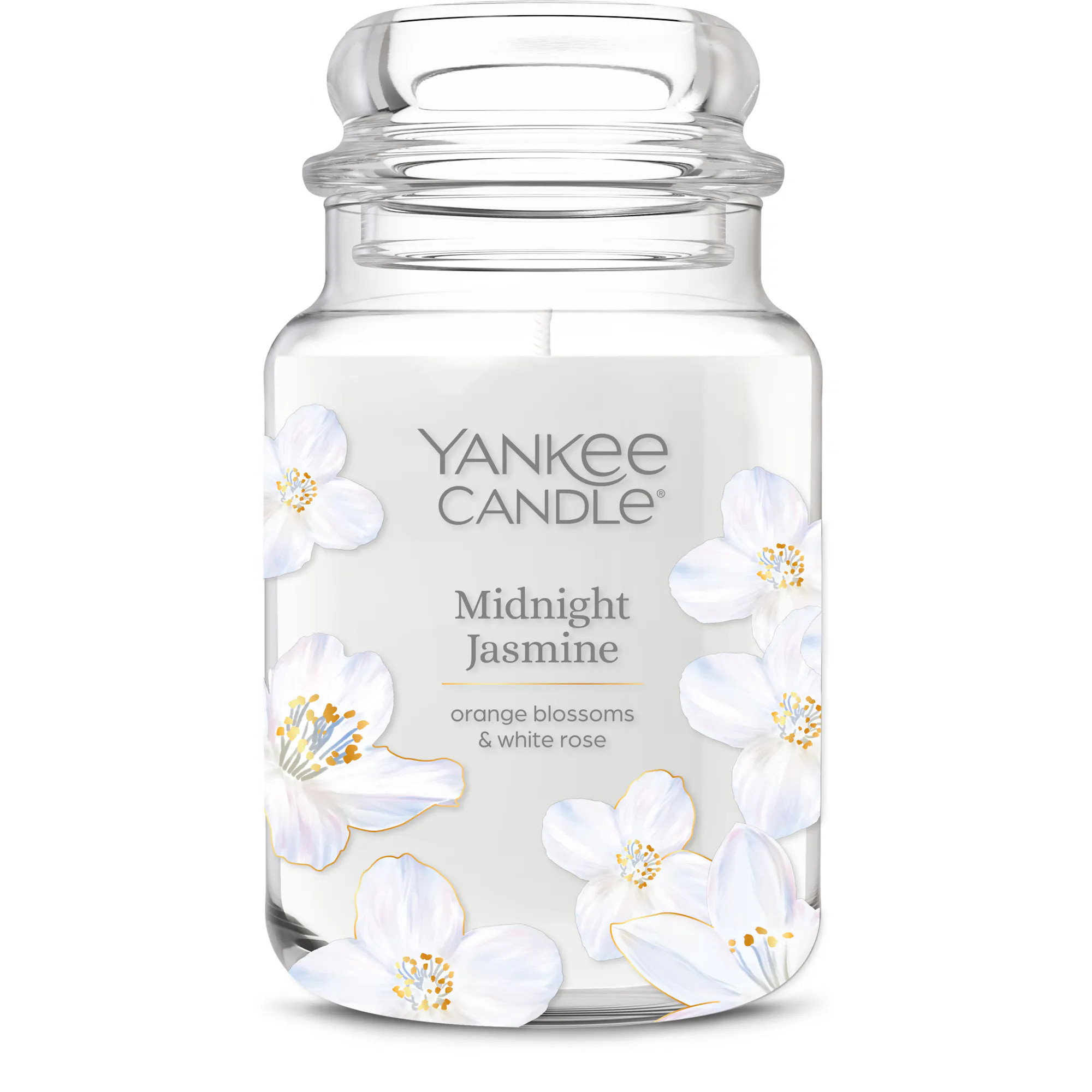 Midnight Jasmine Original Large Jar Candle, 22 oz | Yankee Candle