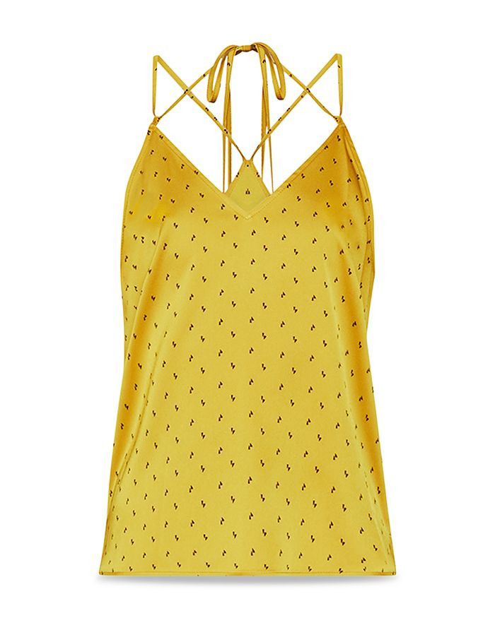 Tie-Back Satin Top | Bloomingdale's (US)