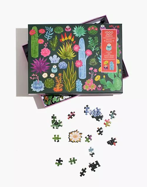 1000-Piece Desert Flora Jigsaw Puzzle | Madewell