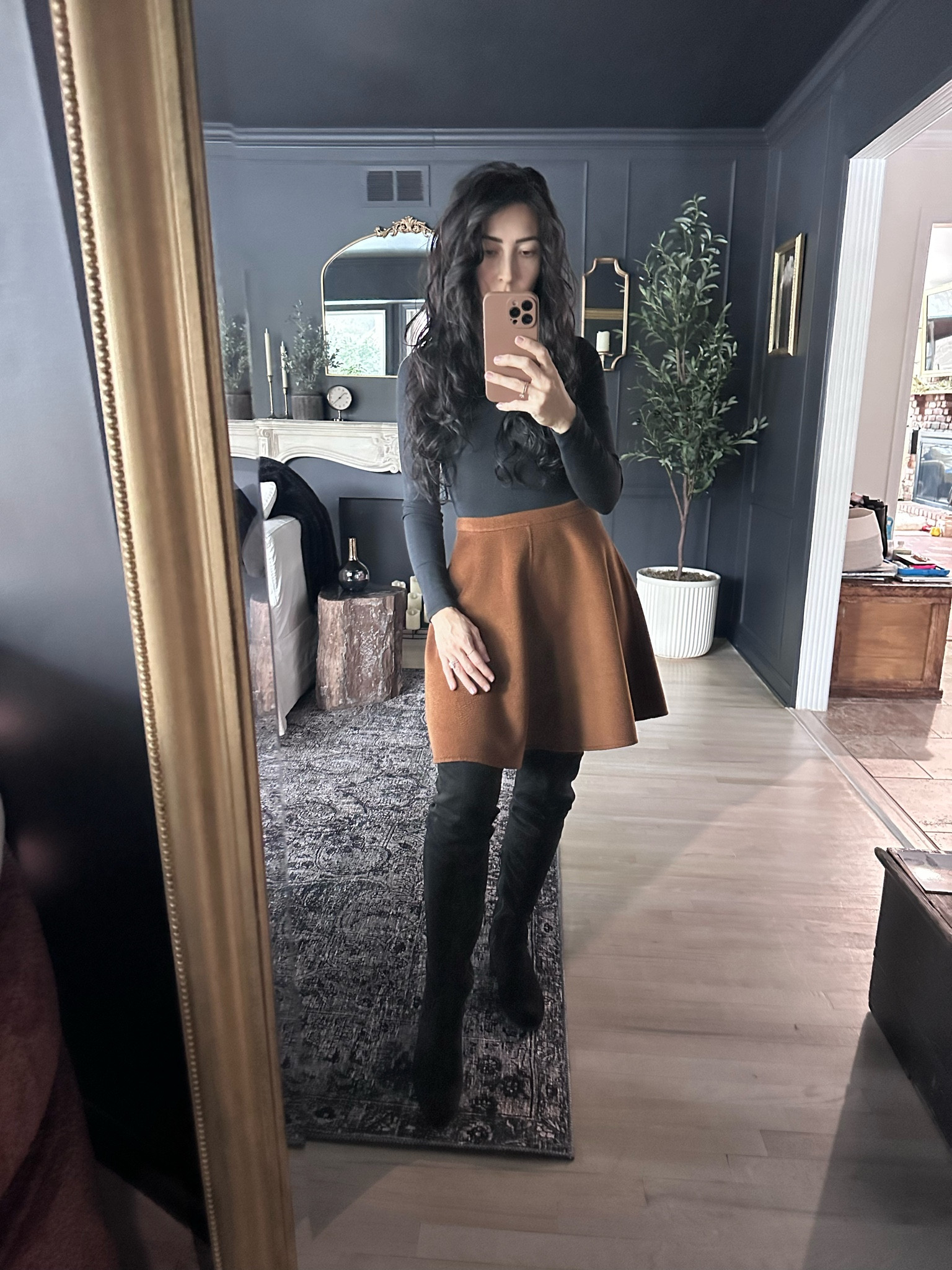 Cozy skirts only. 🤎 Don’t forget to use the code RTRDANYEL to save 40% off your rent the runway subscription  

#LTKstyletip