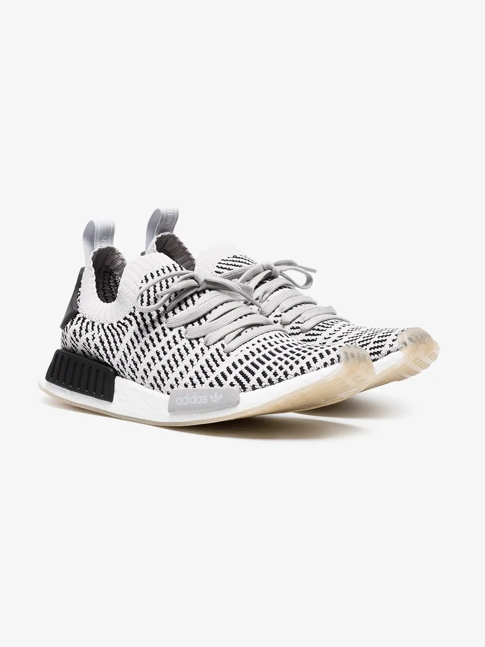 Adidas Grey NMD R1 STLT sneakers | Browns Fashion