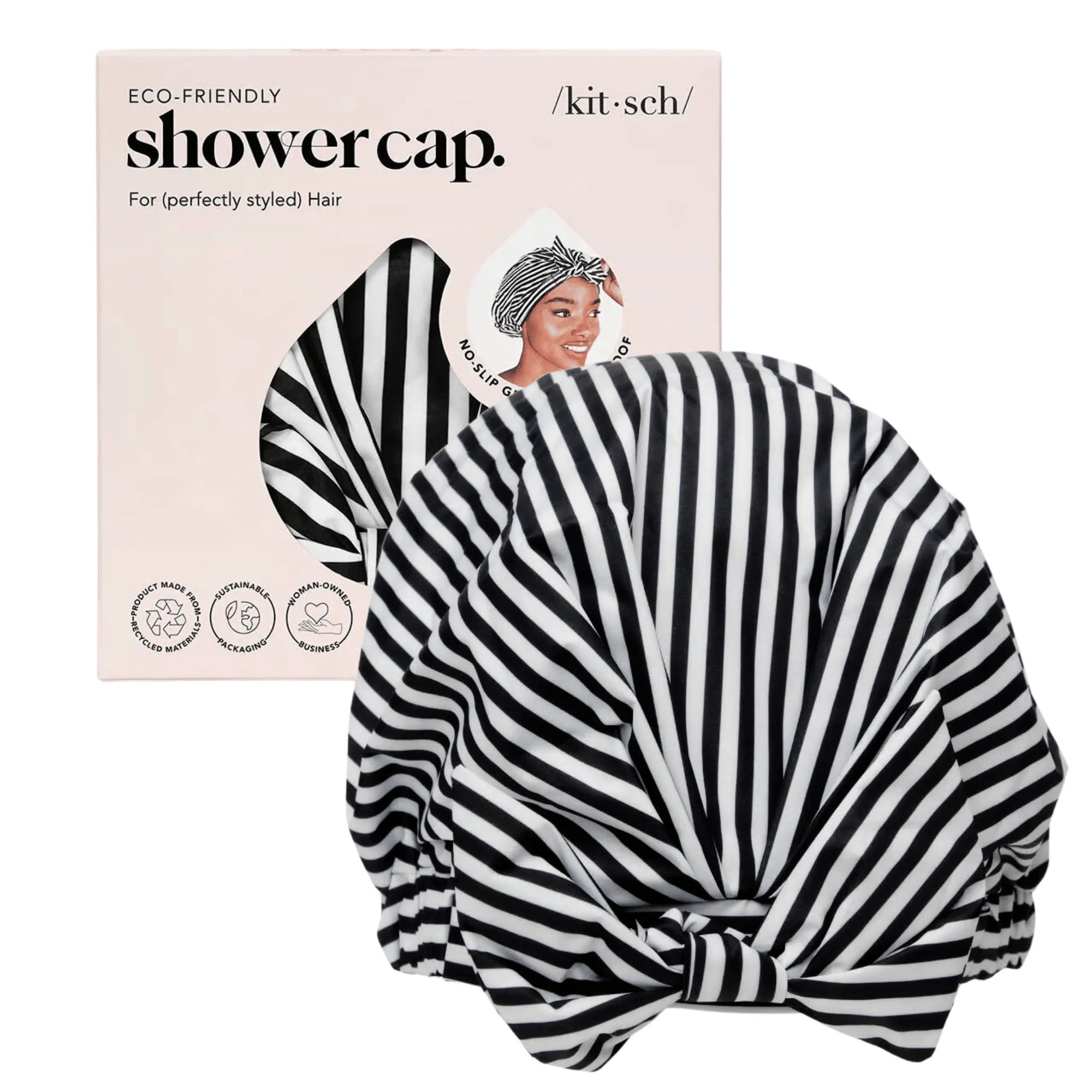 kitsch Shower Cap Stripes #10087811 | Smallflower