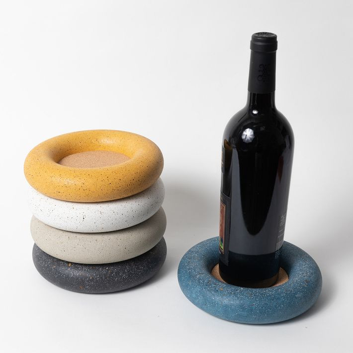 Pretti.Cool Wine Bottle Coaster | West Elm (US)