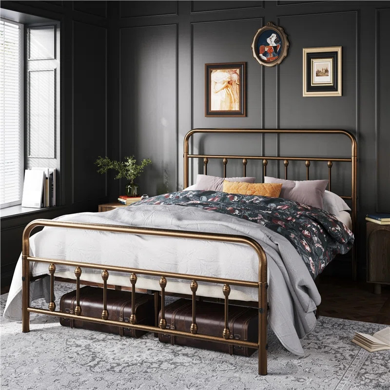 Platform Bed Frame/Mattress Foundation/No Box Spring Needed | Wayfair North America