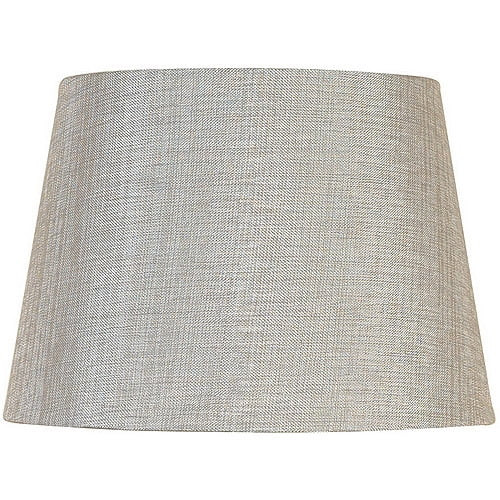 Better Homes and Gardens Medium Textured Lamp Shade, Silver | Walmart (US)