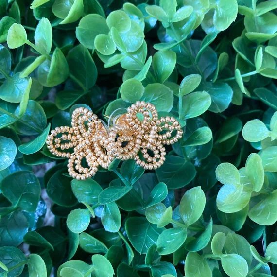 Hydrangea petal in gold | Etsy | Etsy (US)