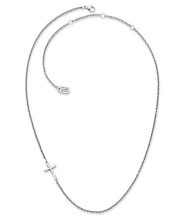 James Avery Sterling Silver Horizon Cross Necklace - 20 in. | Dillard's