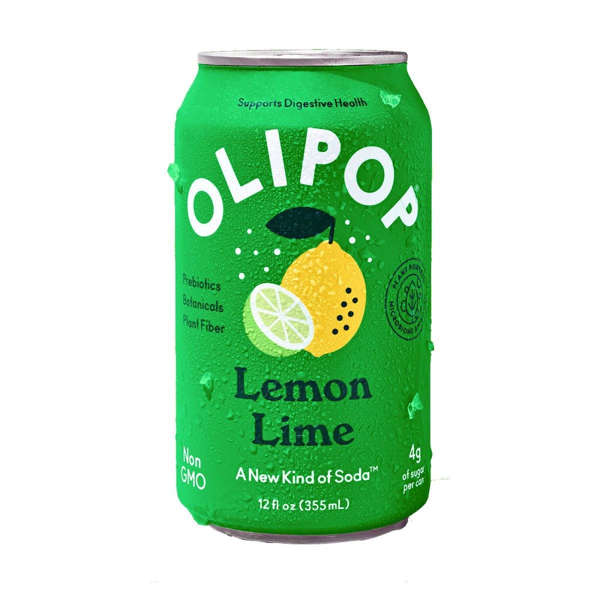 OLIPOP Lemon Lime Sparkling Tonic - 12 fl oz | Target