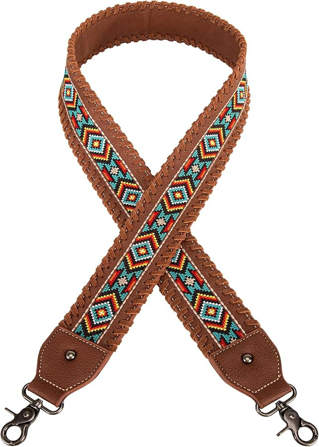 Montana West Western Purse Straps Crossbody Handbag Replacement Strap Wide Straps | Amazon (US)