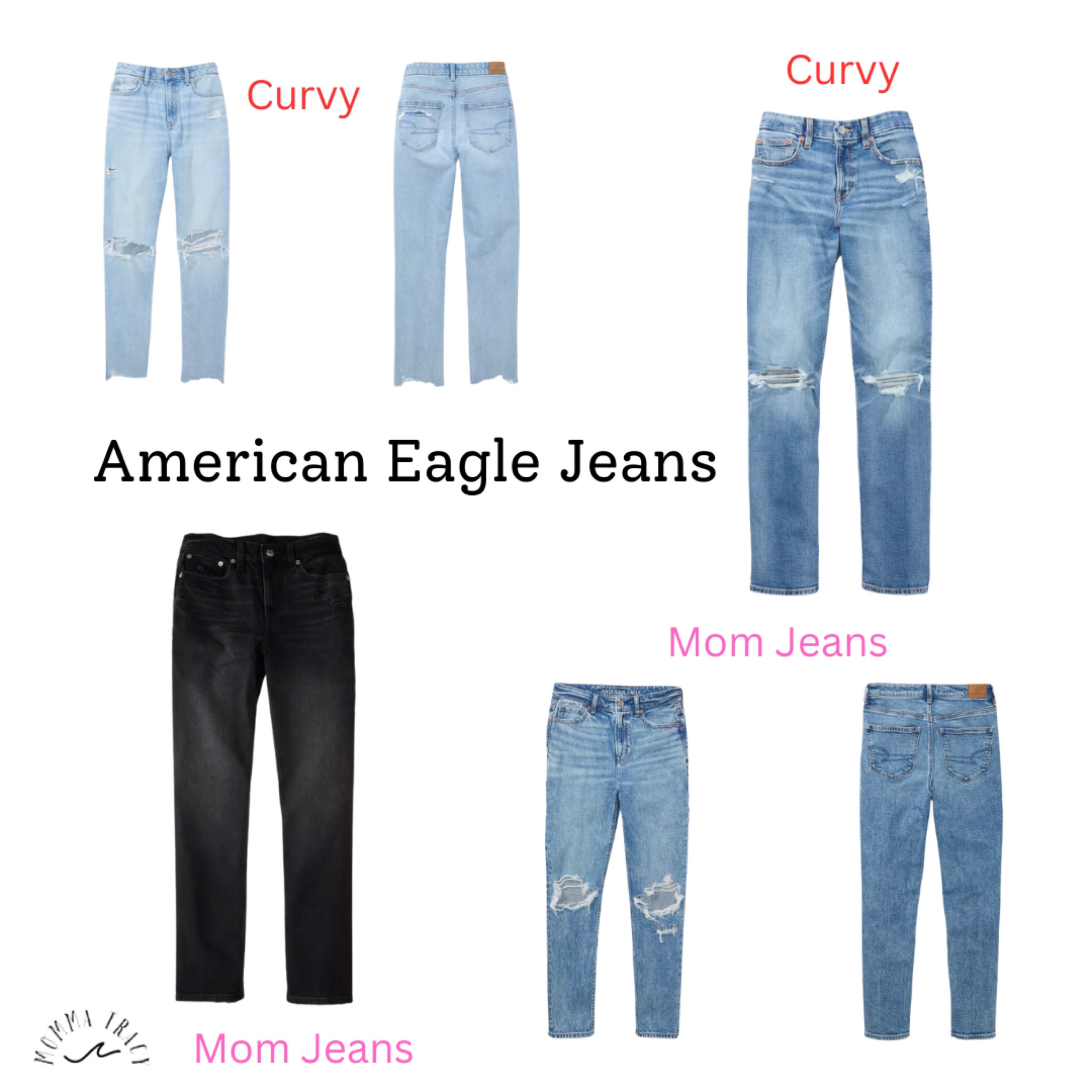 American Eagle Jeans…sized up one if between on all of them 

#ae

#LTKfindsunder50 #LTKsalealert