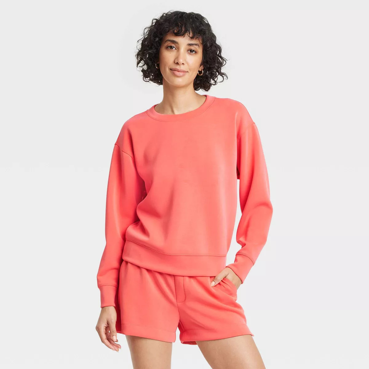Women's Sandwash Pullover Sweatshirt - A New Day™ | Target
