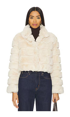 Adrienne Landau Goldie Jacket in Buttercream from Revolve.com | Revolve Clothing (Global)