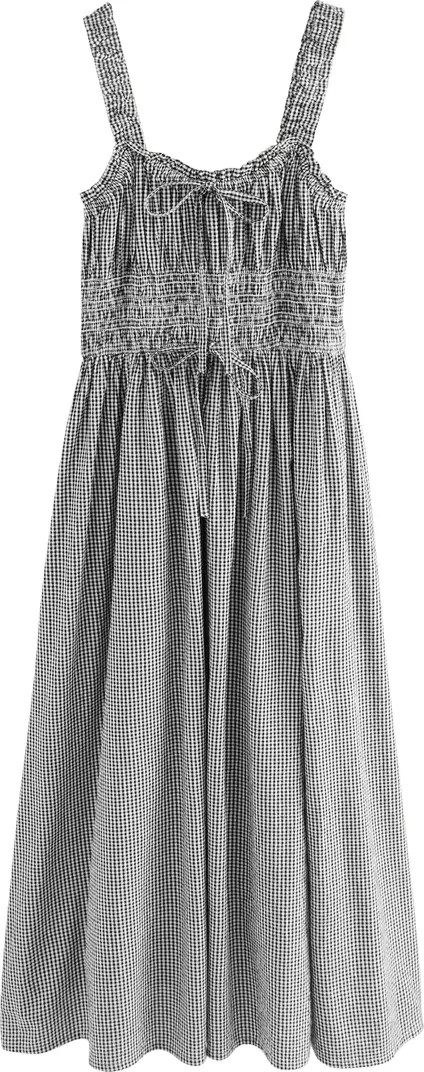 Gingham Smocked Maxi Dress | Nordstrom