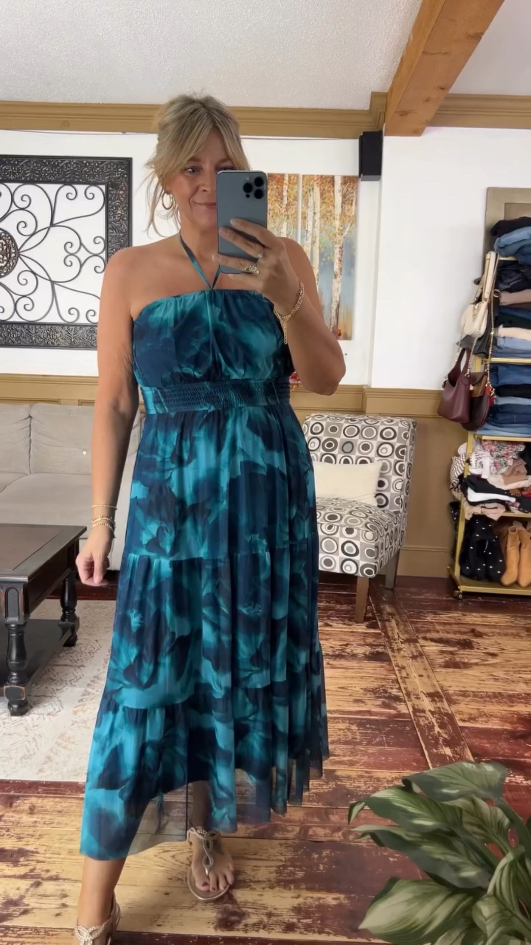 Spring dress, resort wear- size large 

#LTKSeasonal #LTKMidsize #LTKOver40