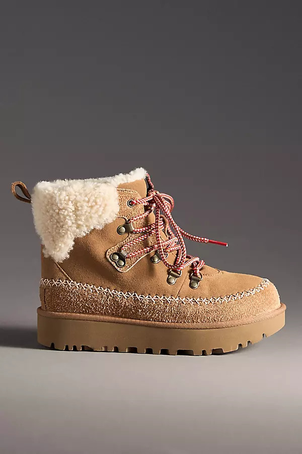 Classic Alpine Lace-Up Boots | Anthropologie (US)