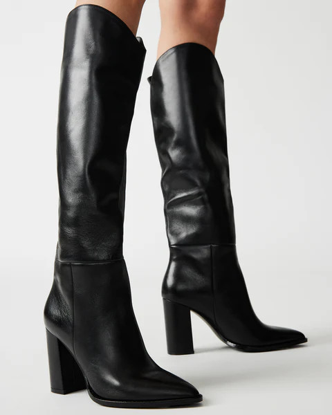 BIXBY BLACK LEATHER | Steve Madden (US)