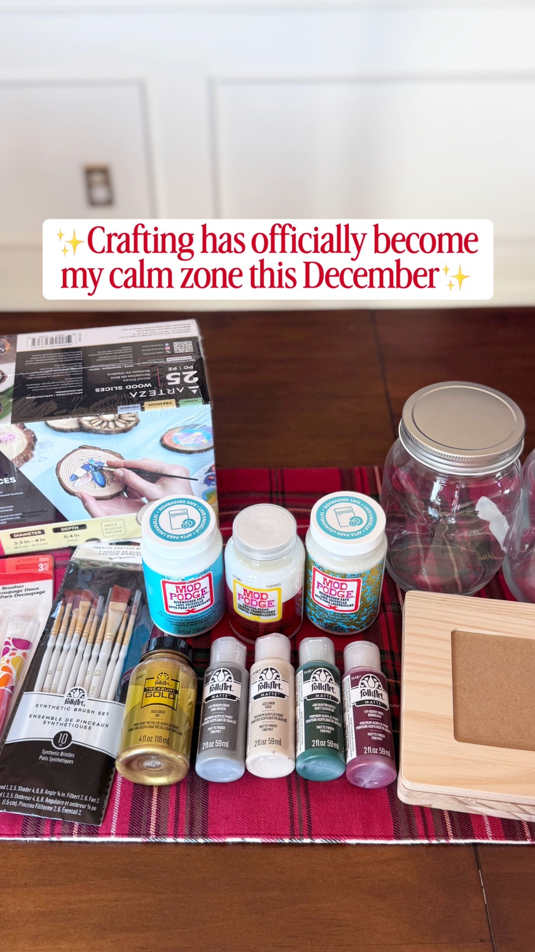 Crafting has officially become my calm zone this December. 🎄✨
Between the holiday chaos and gift lists, I love slowing down and making something meaningful by hand. Not every great gift has to cost a lot — homemade frames are always a win for friends and family.

I’m using Plaid favorites to recreate a cozy holiday look inspired by the Ralph Lauren Christmas decor trend, and I’m loving how simple and approachable these supplies make it.

✨ I’ve linked all the Plaid products I’m using, so you can shop the exact supplies and recreate this look yourself.

#ad @plaidcrafts #plaidcrafts


#LTKHome #LTKGiftGuide #LTKHoliday