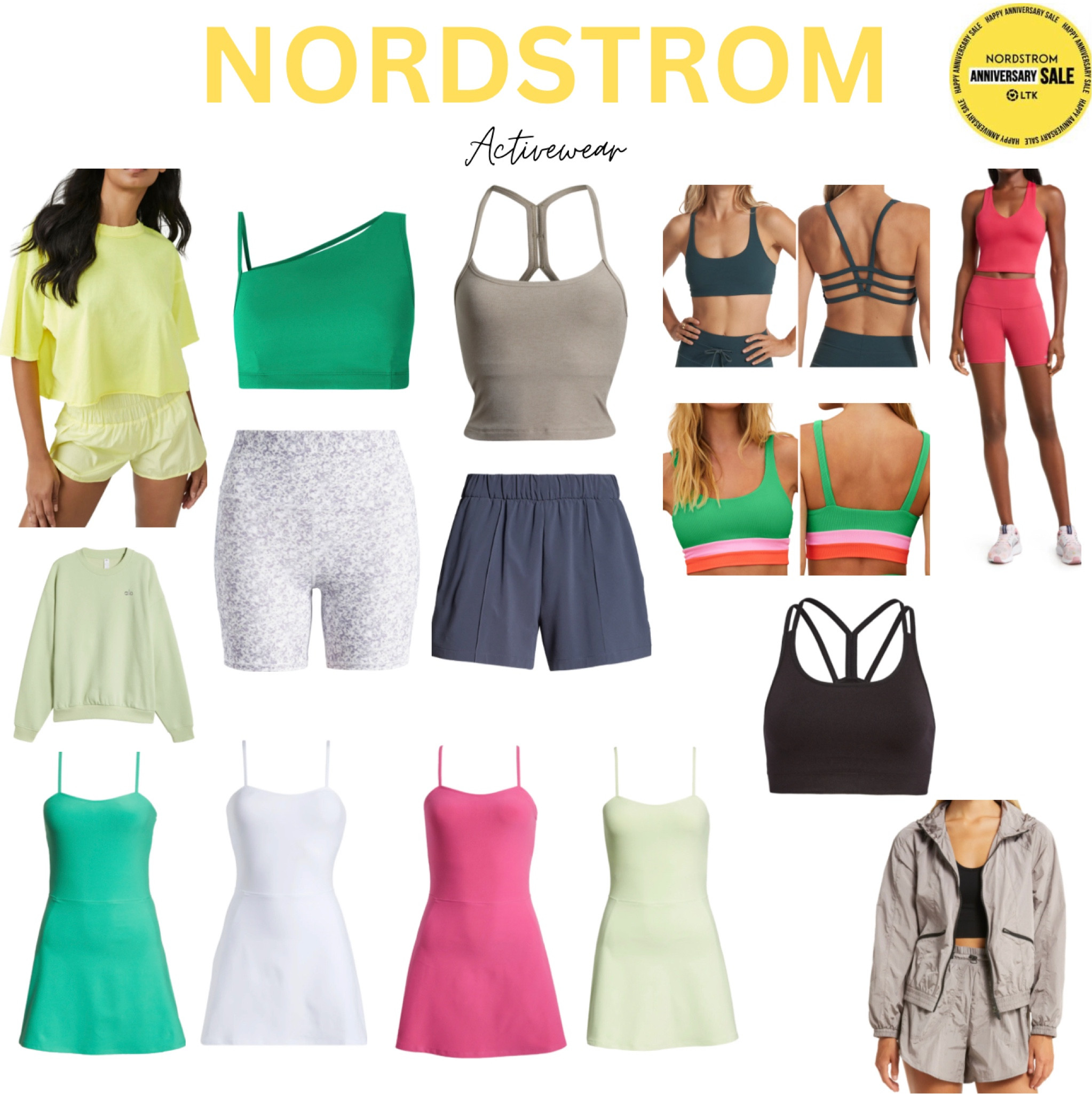 LTKxNSale / Activewear

Nordstrom favorites for activewear! 👟💕

Athleisure, sports bra, activewear, crop top, tennis dress, alo, two piece set, summer clothes, colorful gym clothes, lounge shorts, bright crewneck, biker shorts 

#LTKxNSale #LTKsalealert #LTKFitness