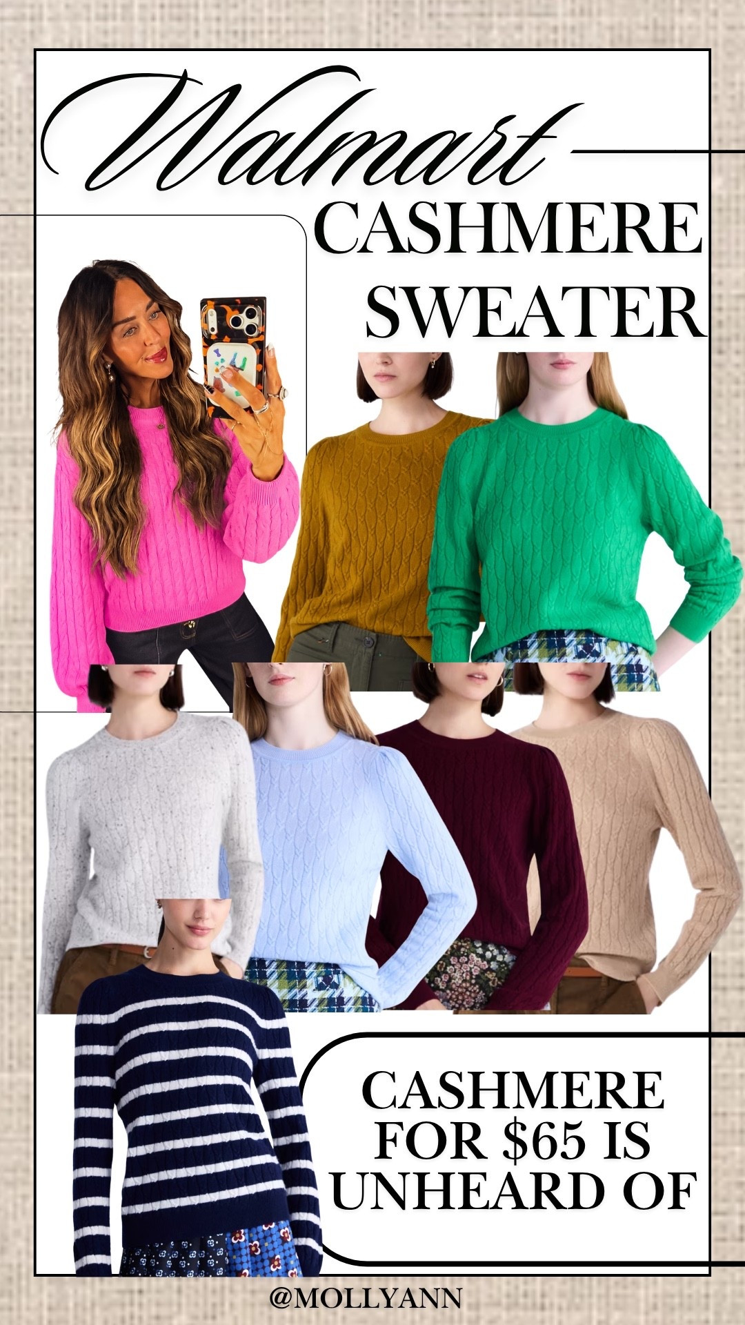 Cashmere sweaters for only $65?!!

#LTKdayinmylife #LTKSaleAlert #LTKootd