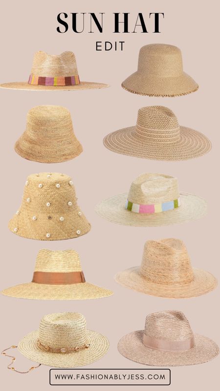 Cute sun hats for all my summer outfits

#LTKstyletip #LTKswim #LTKover40