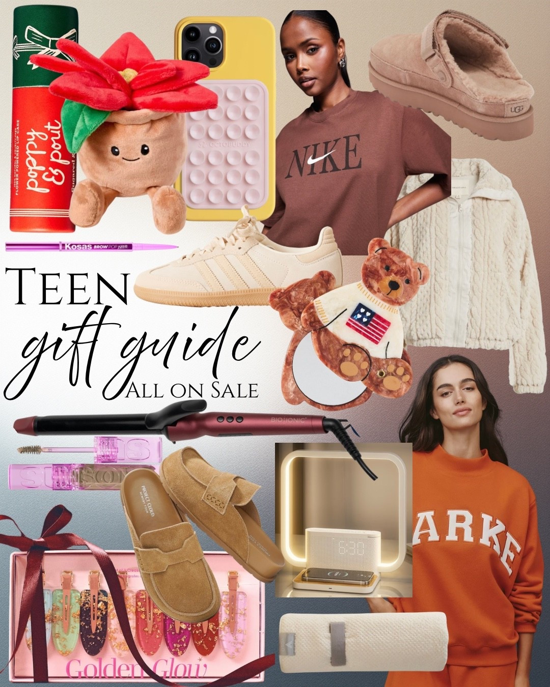 Teen gift guide and it is all on sale 

All anthropology items are 30% off with a code ANTHRO30 

Biologic curling iron is 40% off with the code BIGDEAL

#LTKGiftGuide #LTKSaleAlert