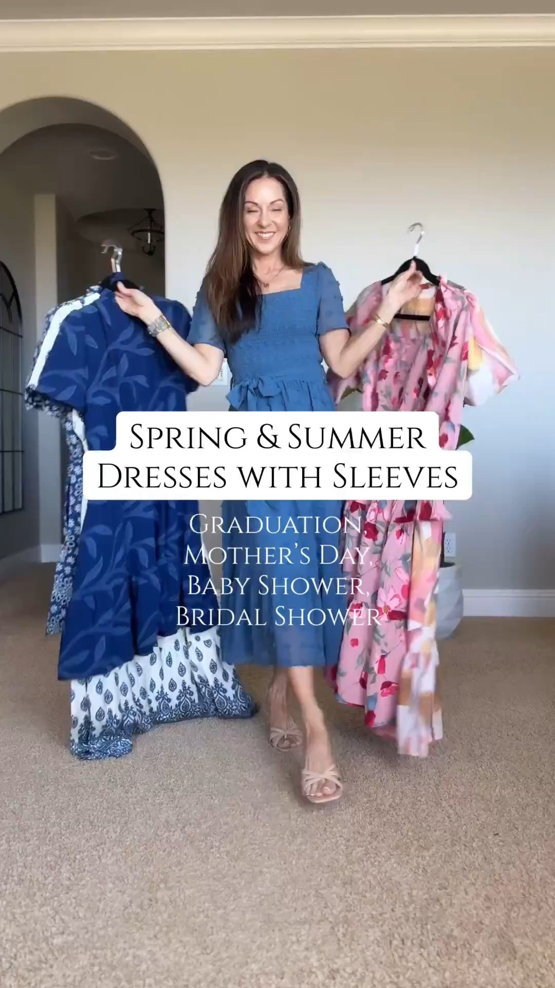 Spring and summer dresses with sleeves that are perfect for all the upcoming events on your calendar. From graduation to baby showers, brunch, and bridal showers, these are flattering, lightweight styles that feel comfortable and look effortlessly put together.

spring dresses with sleeves, summer dress outfit, baby shower dress, graduation dress, bridal shower outfit, petite friendly fashion, floral dresses, occasion outfit ideas, feminine style, EverydayHolly

#LTKSeasonal #LTKPetite #LTKootd
