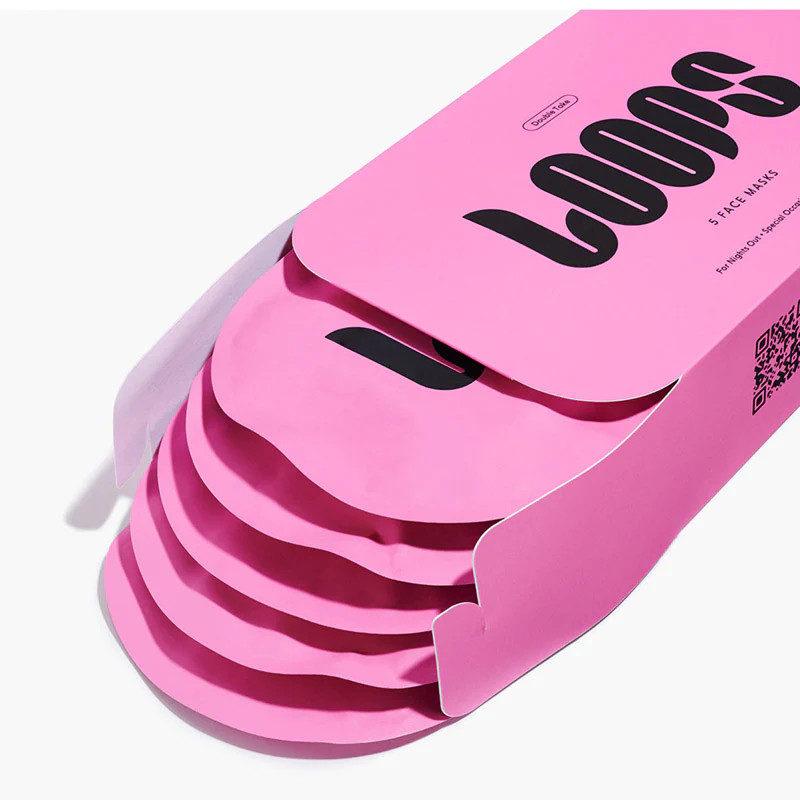 LOOPS Double Take | Brightening & Pore Refining Hydrogel Mask | Loops Beauty