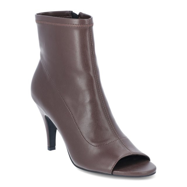 Scoop Women's Kitten Heel Boots with Open Toe | Walmart (US)