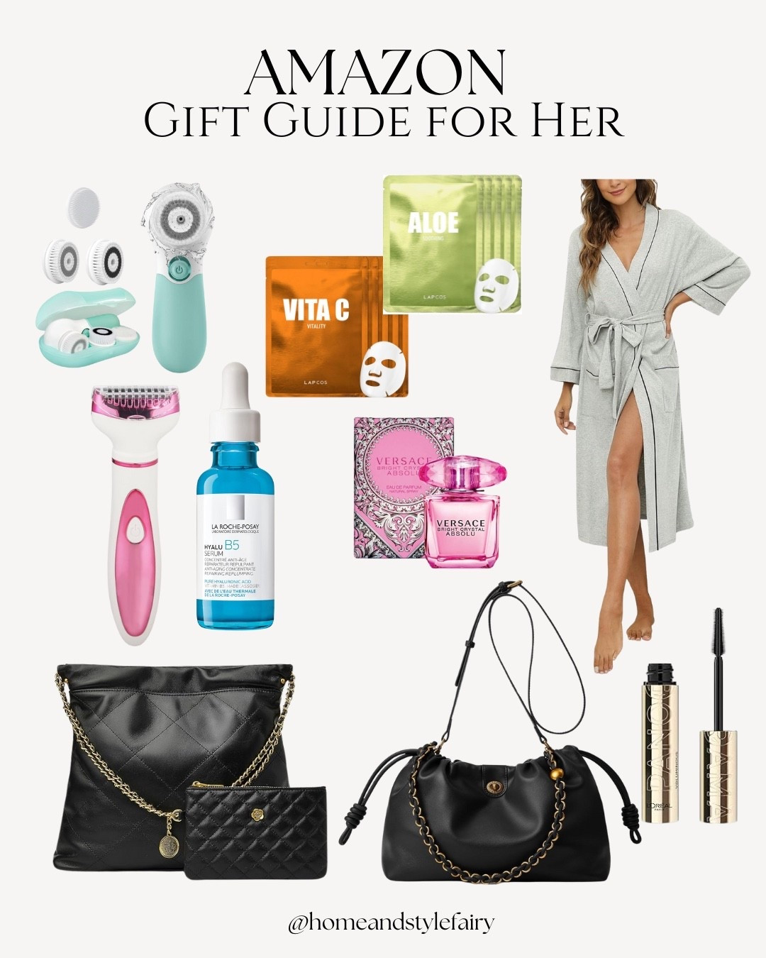 Gift ideas for Her💝

Purse, serum, beauty tools, robe for her, face mask, perfume 

#LTKHome #LTKSeasonal #LTKSaleAlert #LTKcanada #LTKgiftguide #Christmas

#LTKdatenight #LTKstyletip #LTKholiday
