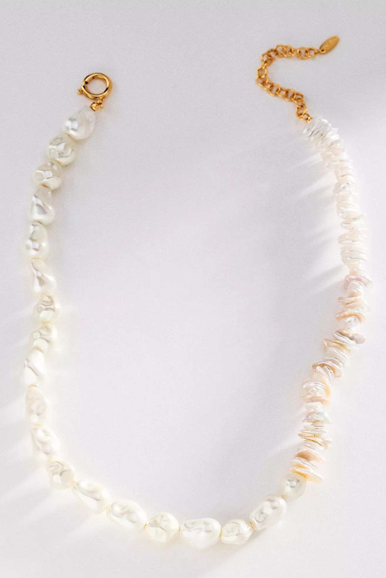 Beachy Beaded Pearl Necklace | Anthropologie (US)
