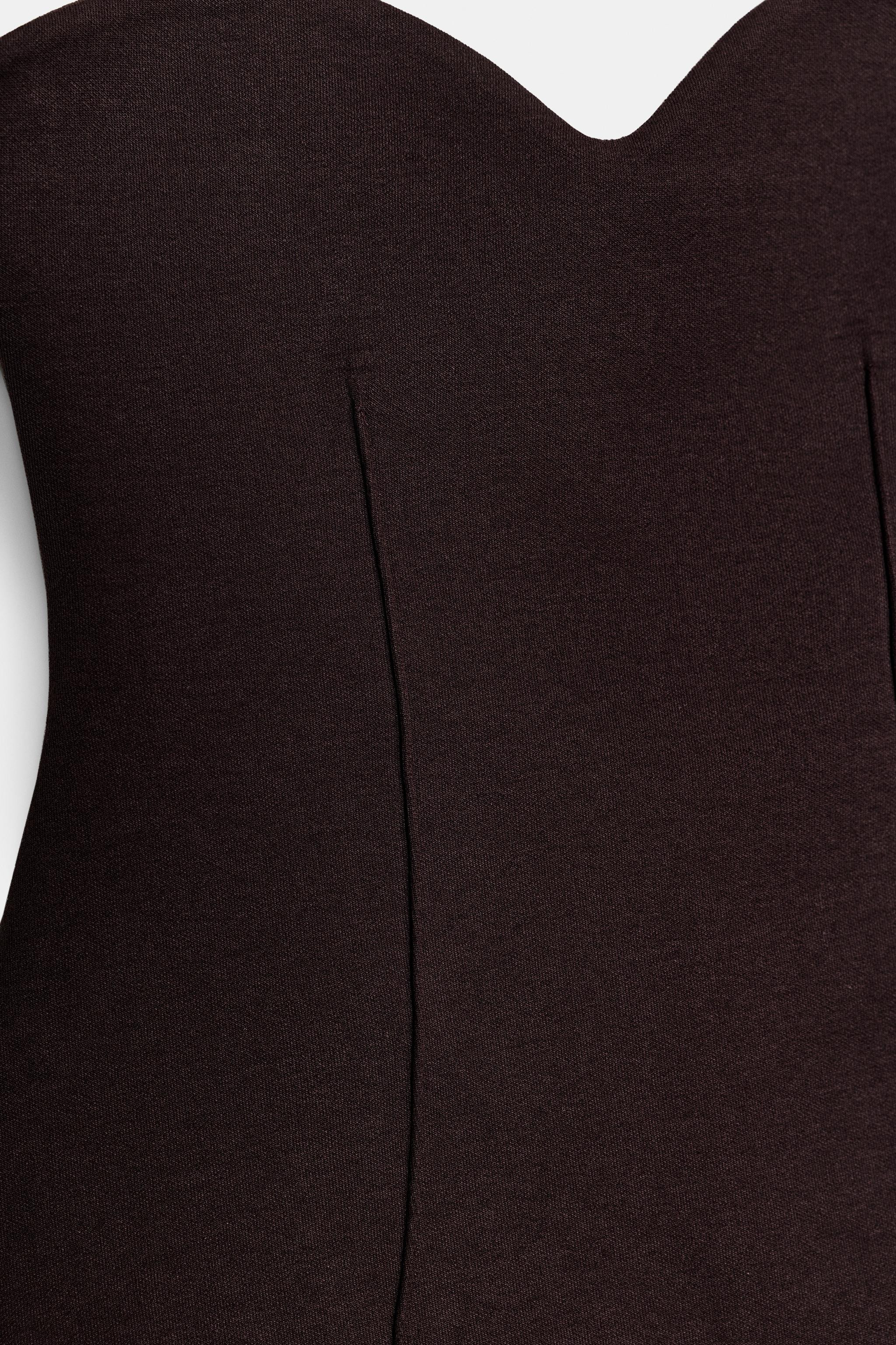 SWEETHEART NECKLINE BANDEAU TOP | Zara UK