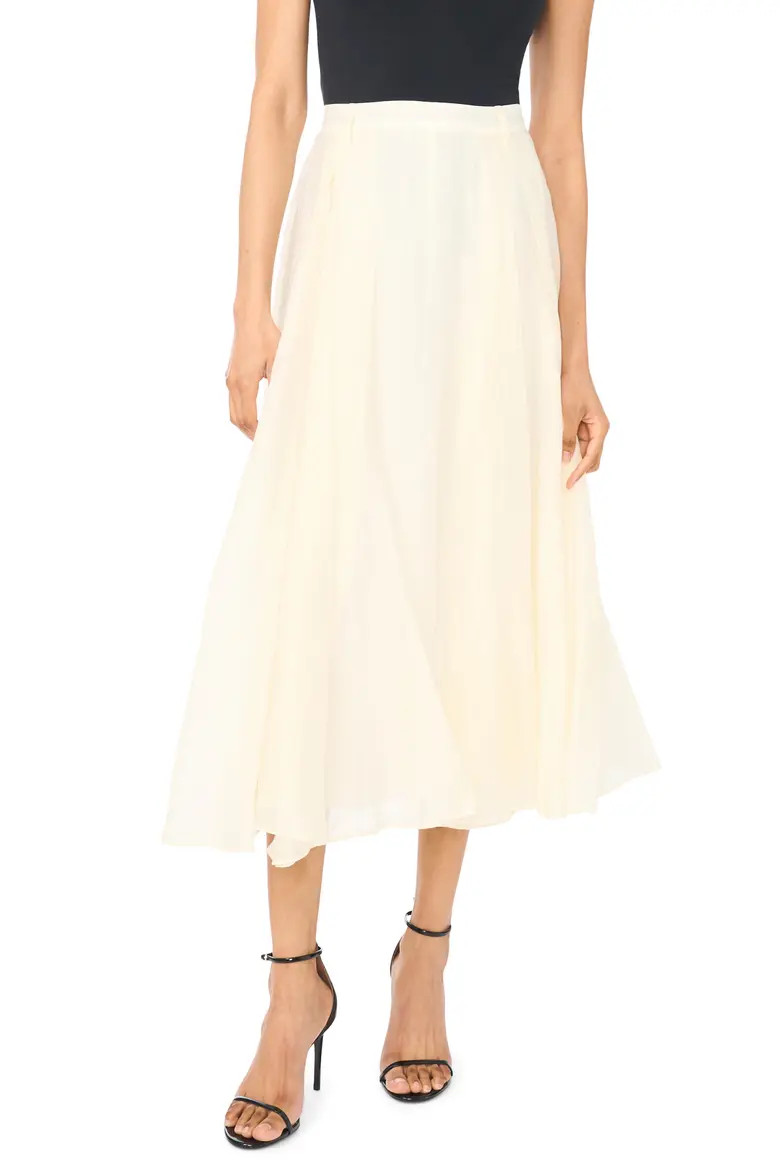 Vince Camuto Godet Midi Skirt (Women) | Nordstrom | Nordstrom