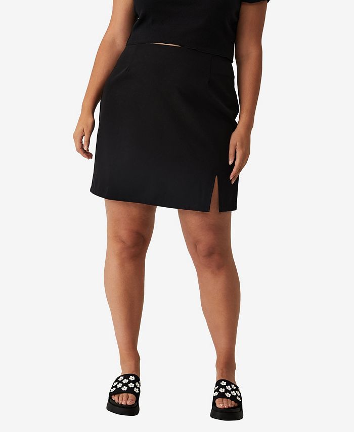 COTTON ON Trendy Plus Size Modern Mini Skirt & Reviews - Trendy Plus Sizes - Plus Sizes - Macy's | Macys (US)