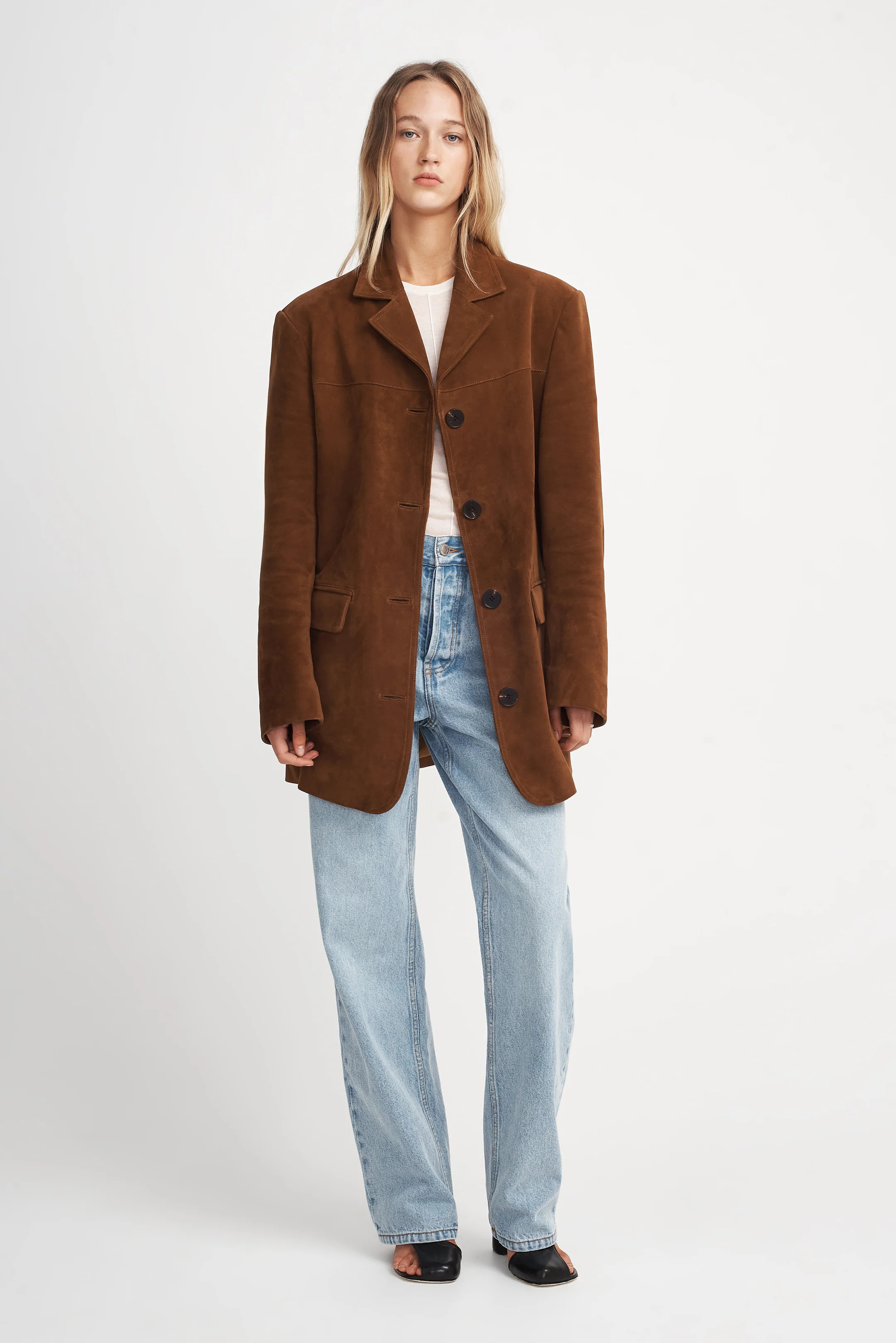 Lennox Suede Jacket | Hansen and Gretel