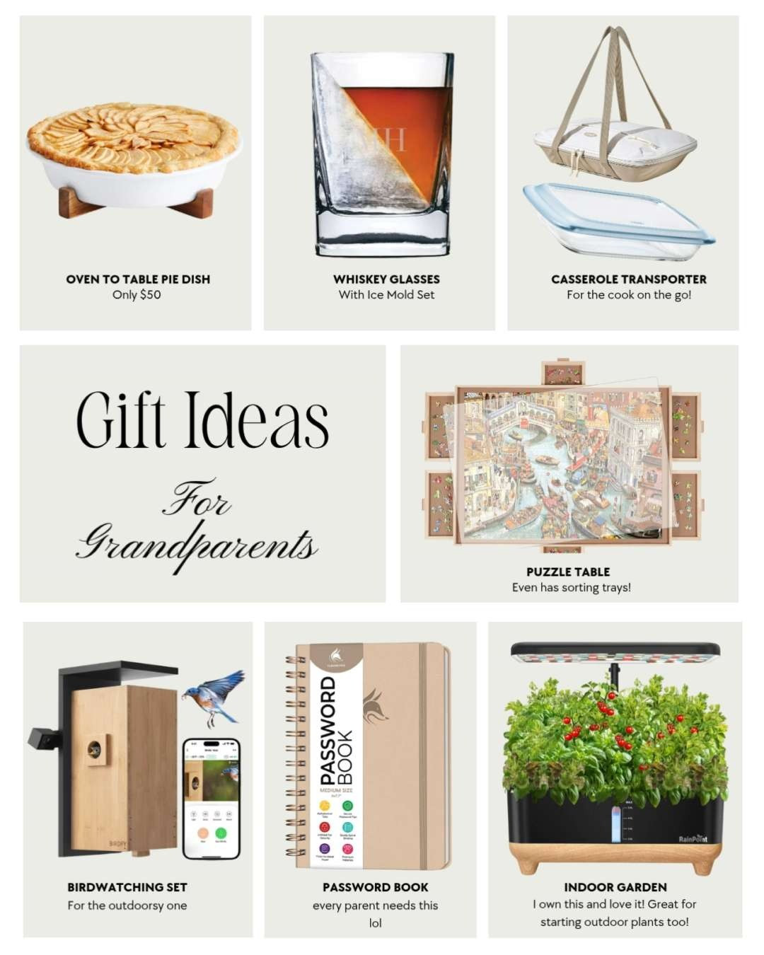 Gift Ideas for Grandparents! Parent gift ideas, gift for grandma, gift for grandpa, in law gifts, gifts for in laws, gift for dad, gift for mom, family gift ideas 

 