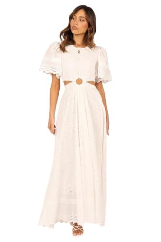 Petal & Pup Women's Merletto Cut Out Maxi Dress | Amazon (US)