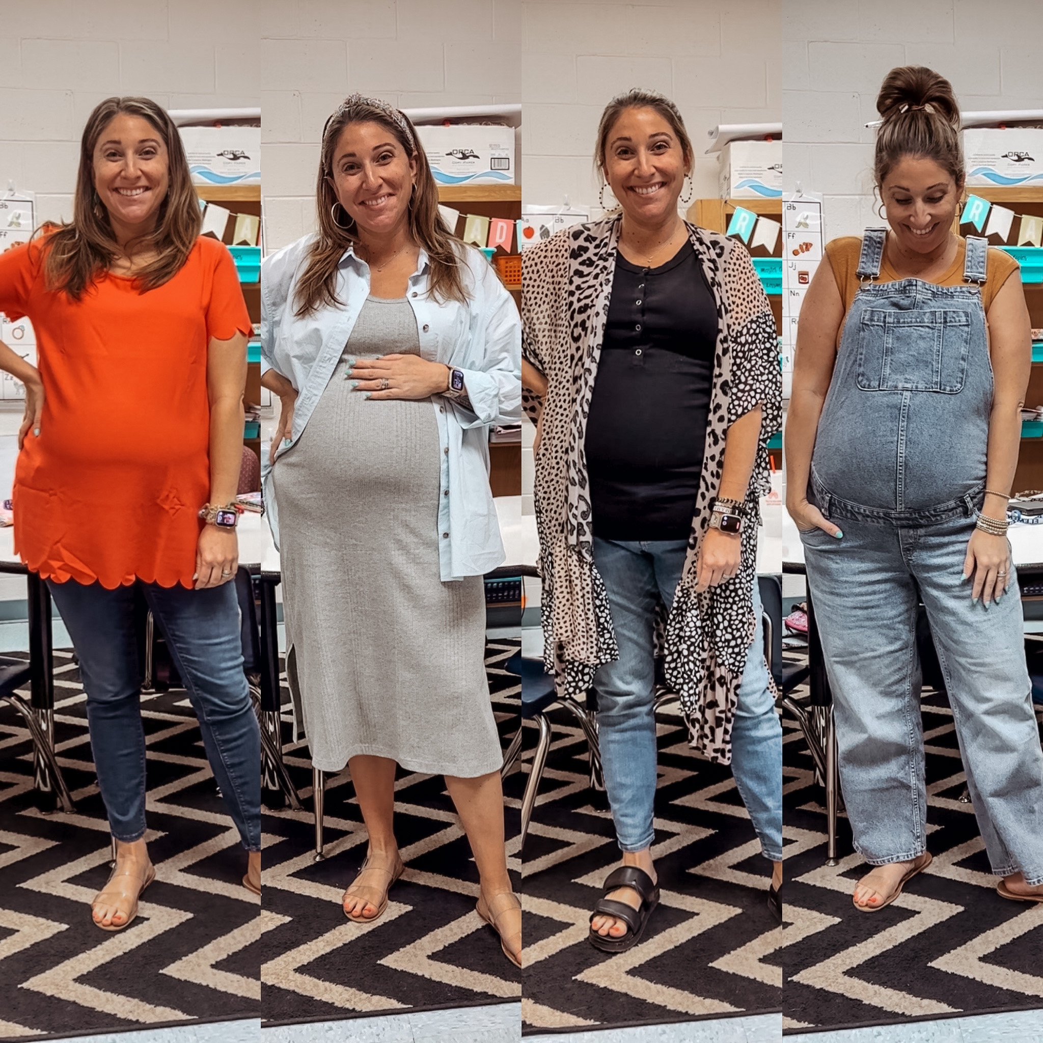 Teacher ootd roundup
Top L (maternity) / jeans 14 (maternity) / dress L / button down XL / tank L (maternity) / jeans 14 (maternity) / kimono m/l / bodysuit L / overalls 16 (maternity) / shoes tts 

#LTKstyletip #LTKsalealert #LTKbump