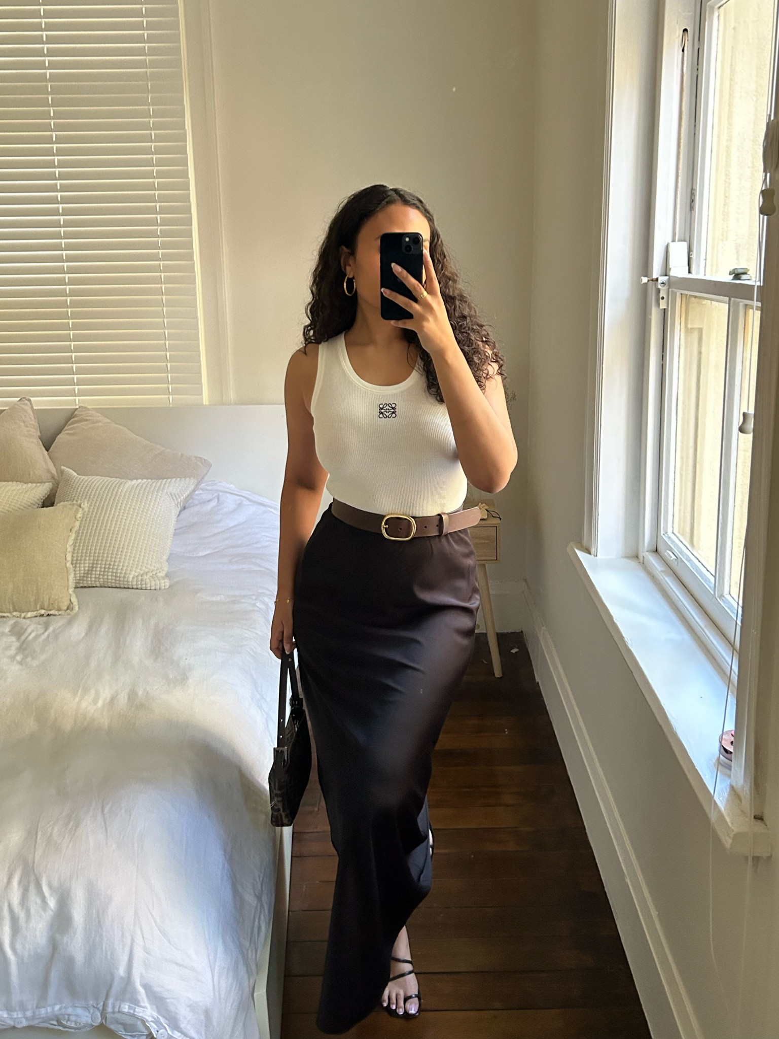 Loewe tank top and midi skirt 🌹

#LTKstyletip #LTKworkwear #LTKaustralia