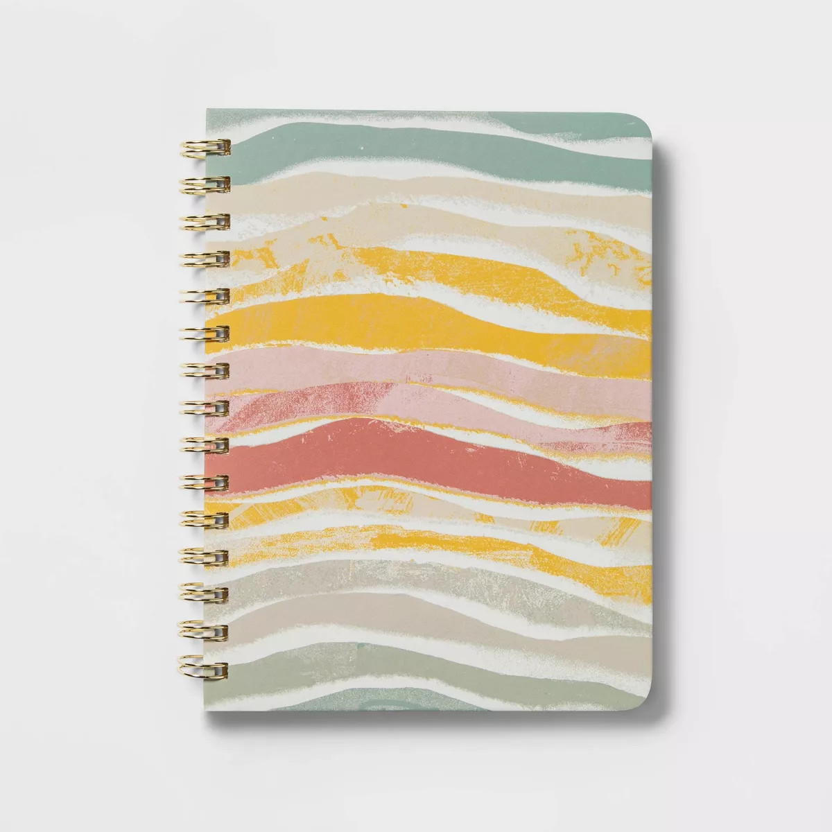 96 Sheet College Ruled Journal 5.75"x8" Spiral Wave - Threshold™ | Target