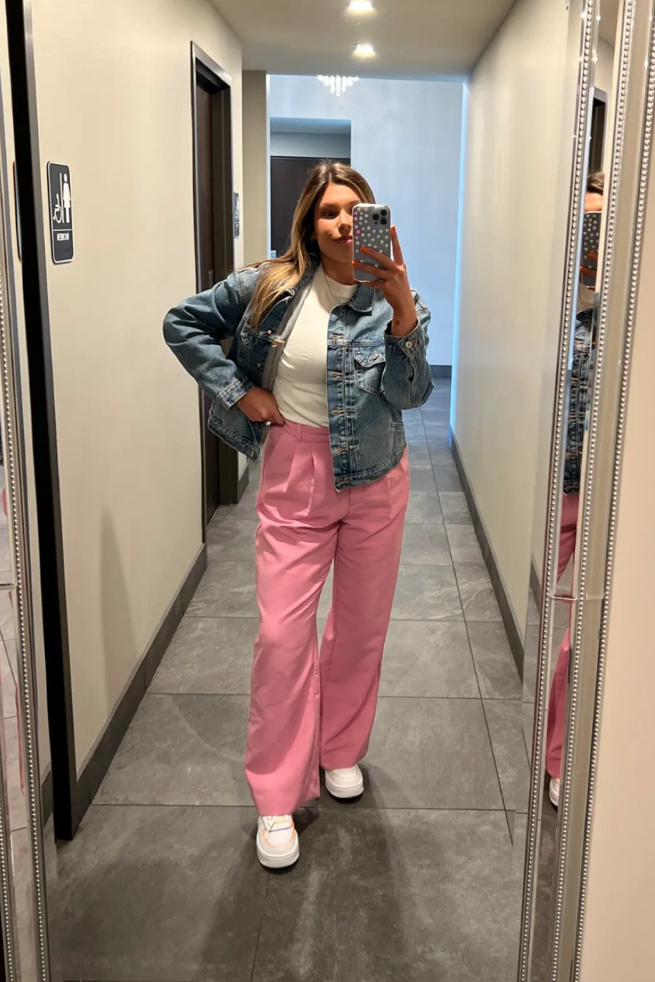 feeling super springy & put together today. ya girl got a fresh spray tan, clean hair & a fun fit on so of course it had to be documented ✨🤗 

#LTKunder100 #LTKworkwear #LTKstyletip