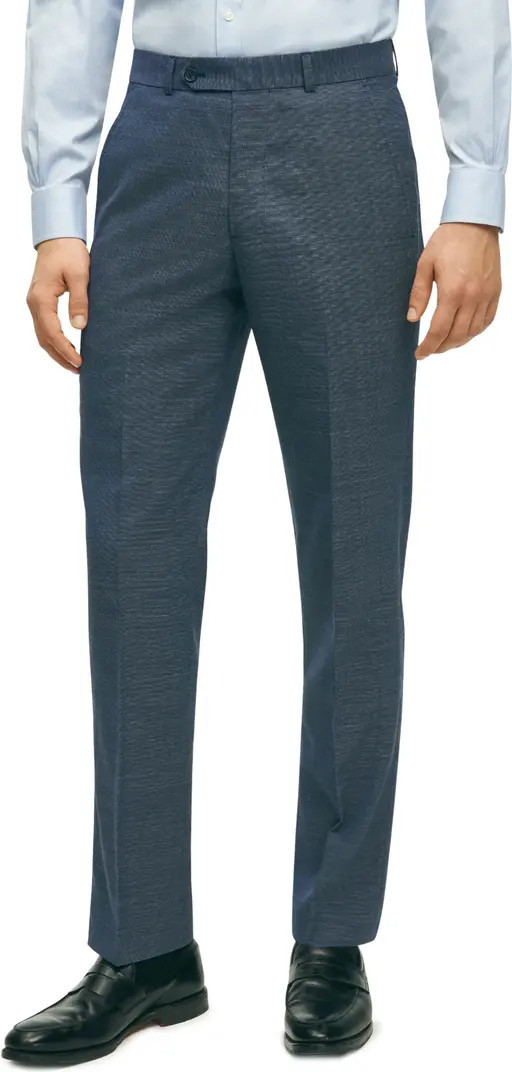 Brooks Brothers Performance Wool Suit Pants | Nordstrom | Nordstrom
