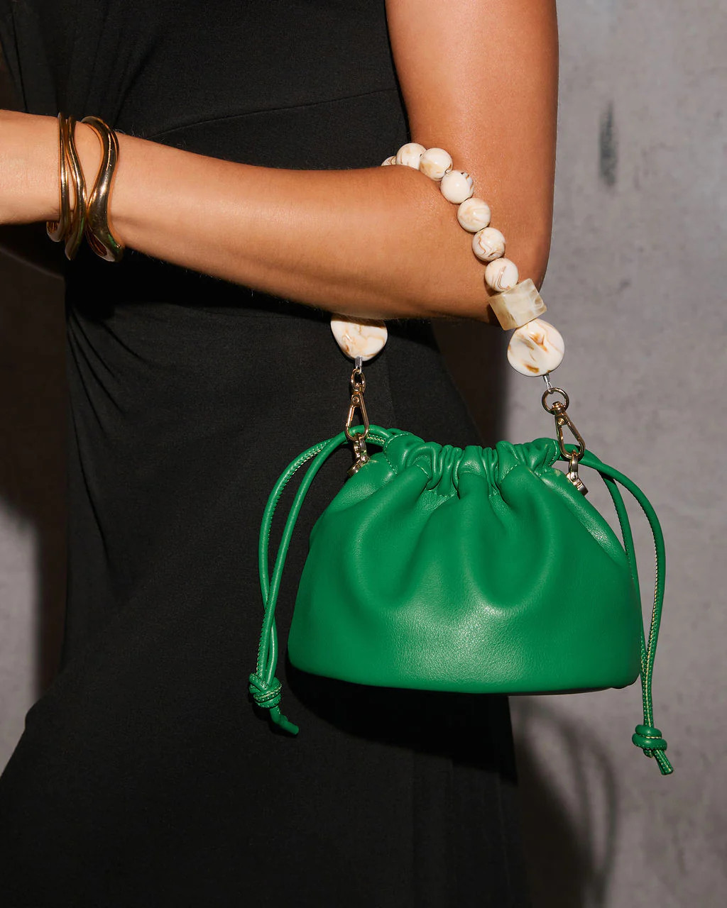 Say Yes Faux Leather Pouch Bag | VICI