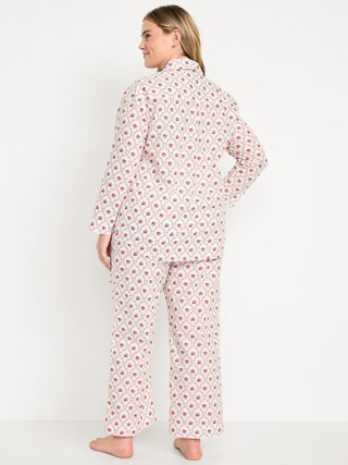 Poplin Pajama Pant Set | Old Navy (US)