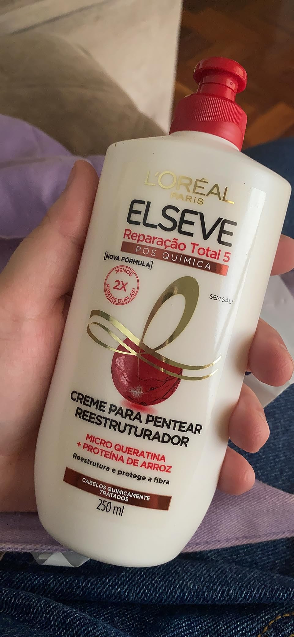 Creme para Pentear L'Oréal Paris Elseve Reparação Total 5, 250ml | Amazon (BR)