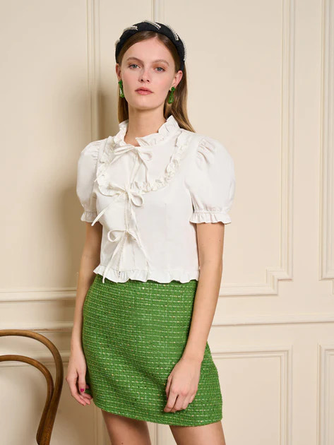 Benoite Ruffle Top | Sister Jane (UK)
