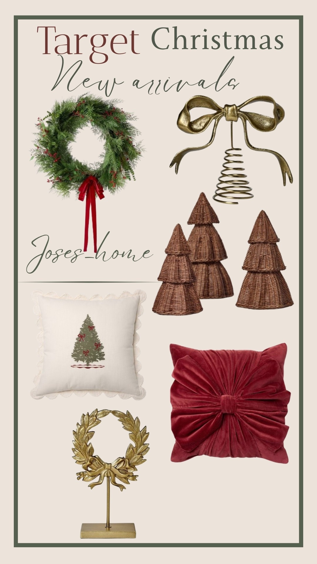 New arrivals for the holidays at Target from Studio McGee! Christmas decor, holiday decor, 🌲

#LTKStyleTip #LTKHome