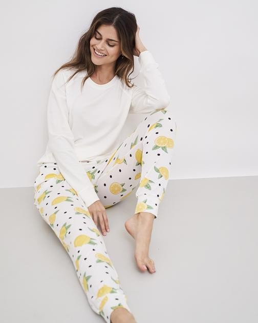 Lounge Pant - Lemonade | Stripe and Stare - migrated to impact