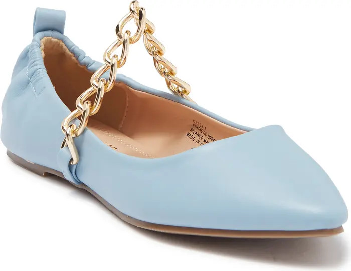 Casey Chain Strap Ballet Flat | Nordstrom Rack