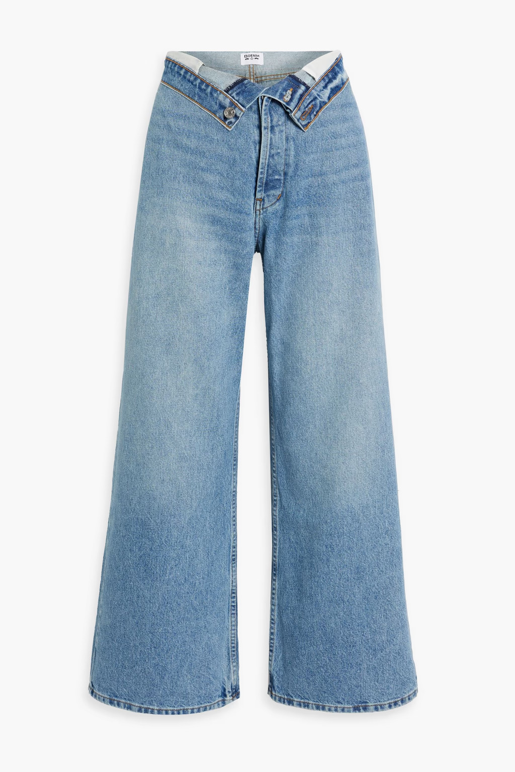 Madison high-rise wide-leg jeans | The Outnet (US and CA)